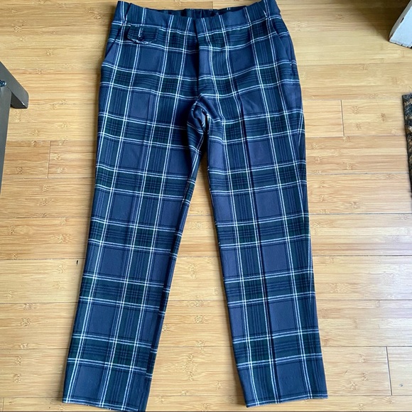 NWOT ASOS Plaid Trouser Ankle Pants - Picture 4 of 10